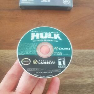 Gamecube Incredible Hulk Ultimate Destruction